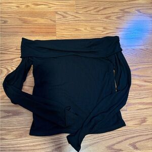 Cotton on Off-Shoulder Long Sleeve Top